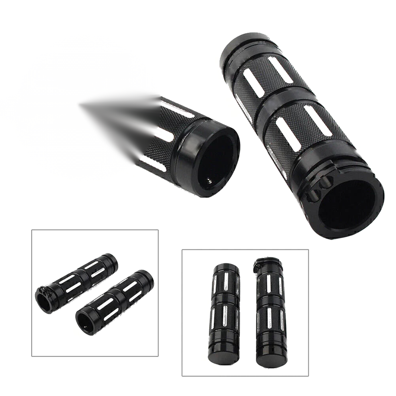 Harley Dyna Wide Glide EFI CNC 1" Motorcycle Handlebar Hand Grips