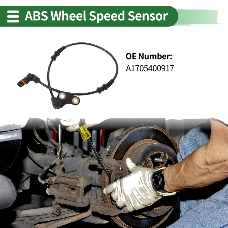 Mercedes-Benz SLK200 ABS Wheel Speed Sensor (2003-2004)