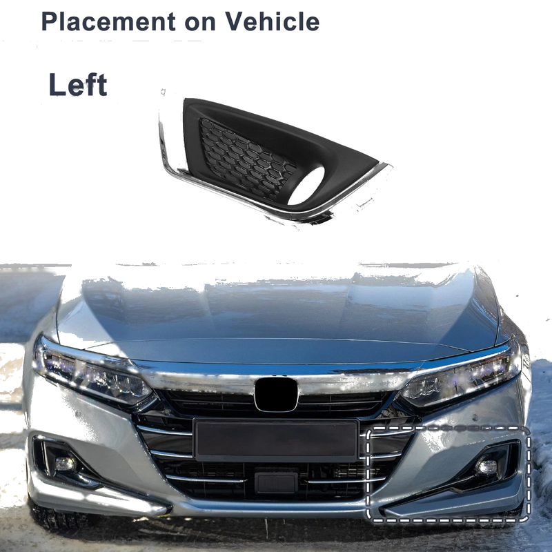 Jeep Compass 1 Pc Front Left Fog Light Grill (2017-2019)