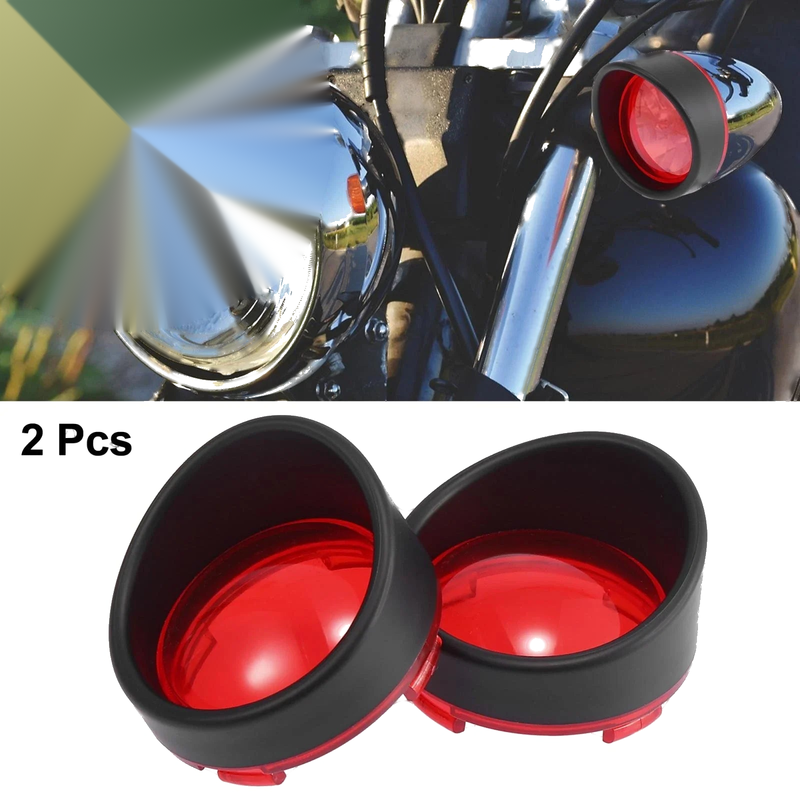 Turn Signals Light Lens Covers / 2 x / Harley-Davidson Touring