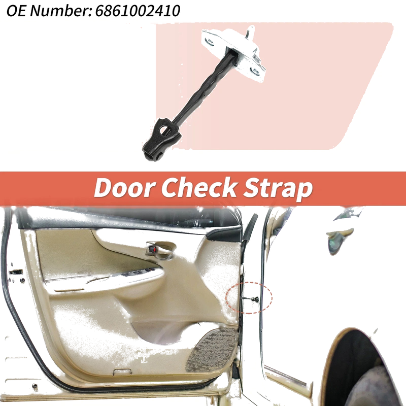 Toyota Corolla 2 x Door Check Straps (2019–2022)