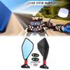 M6 Motorcycle Rear View Mirrors / Handlebar Mirrors