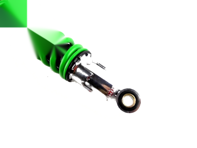 Kawasaki KX250 400mm Green/Chrome Rear Shock Absorbers
