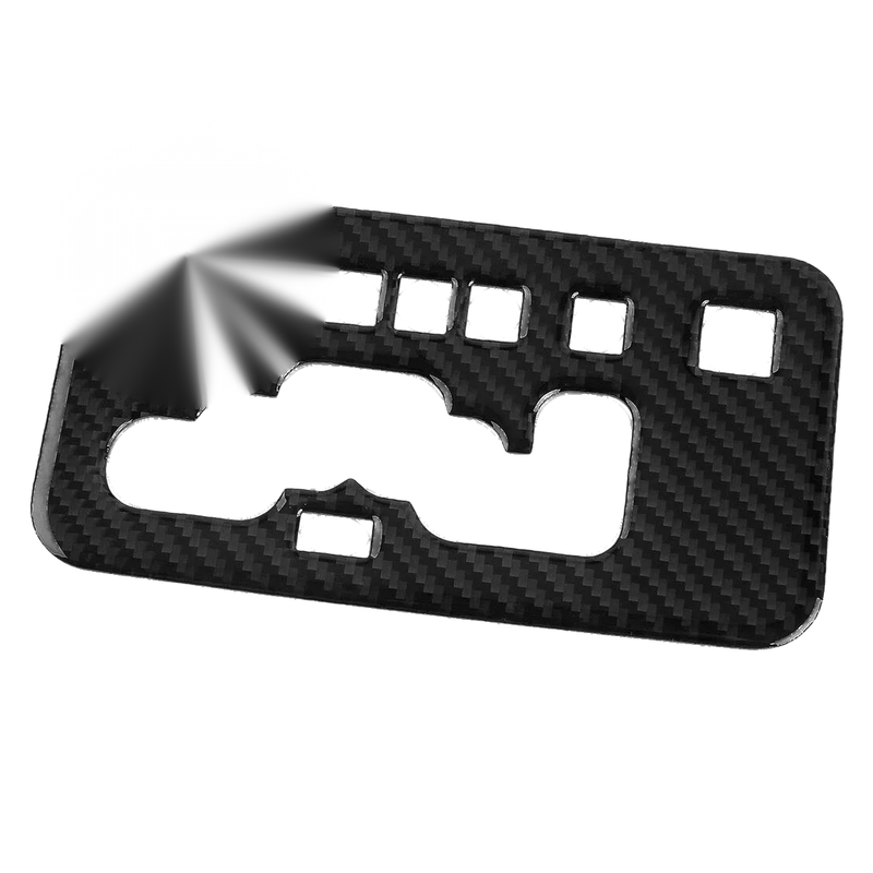 Jeep Liberty Carbon Fiber Center Gear Shift Panel Cover (2008-2012)