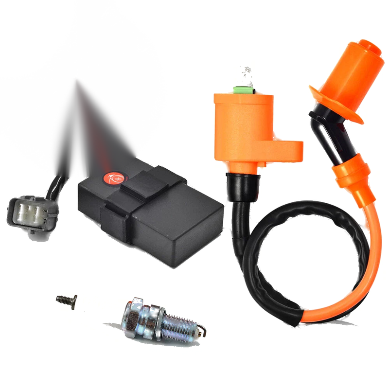 Honda FourTrax TRX300FW Ignition Coil CDI Spark Plug (1998–2000)