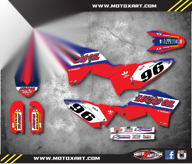 KTM 65 ACTIVE STYLE Full Sticker Kit (2009-2015)