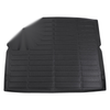 BMW X1 2023-2024 Long Grid Pattern Black Cargo Liner Rear Trunk Mat