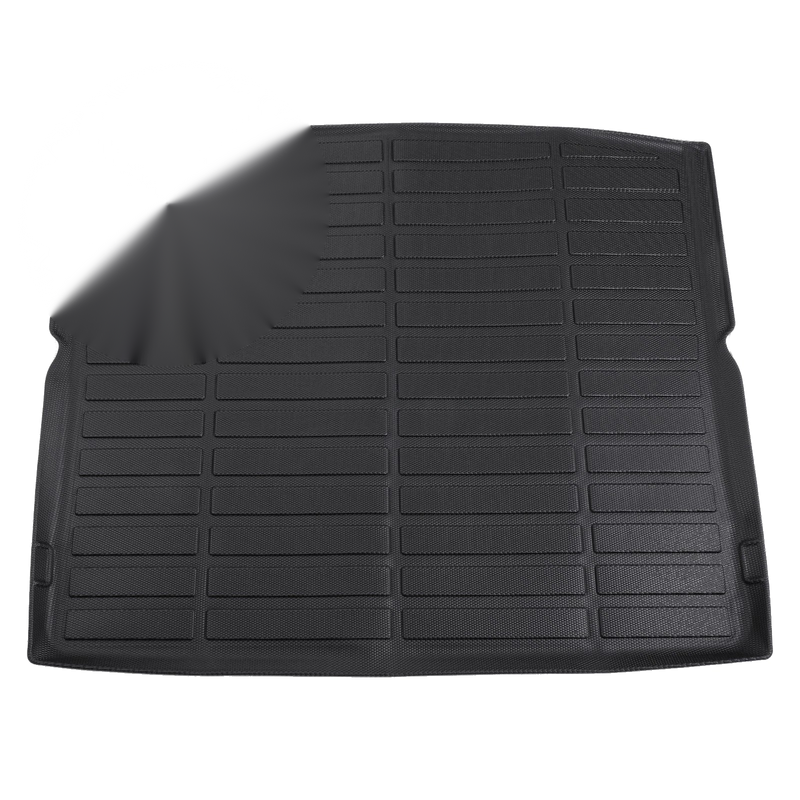BMW X1 2023-2024 Long Grid Pattern Black Cargo Liner Rear Trunk Mat