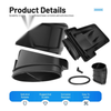 Yamaha Raptor 660R YFM660R 2001-2005 Air Box Intake Duct & Cover