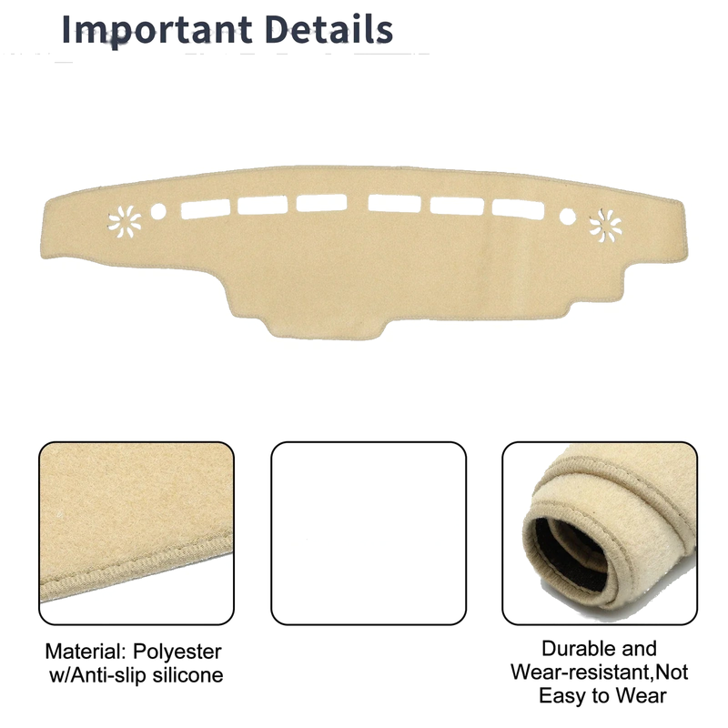 Suzuki Every DA17V / DA17W (2015-2023) Beige Dashboard Cover Mat