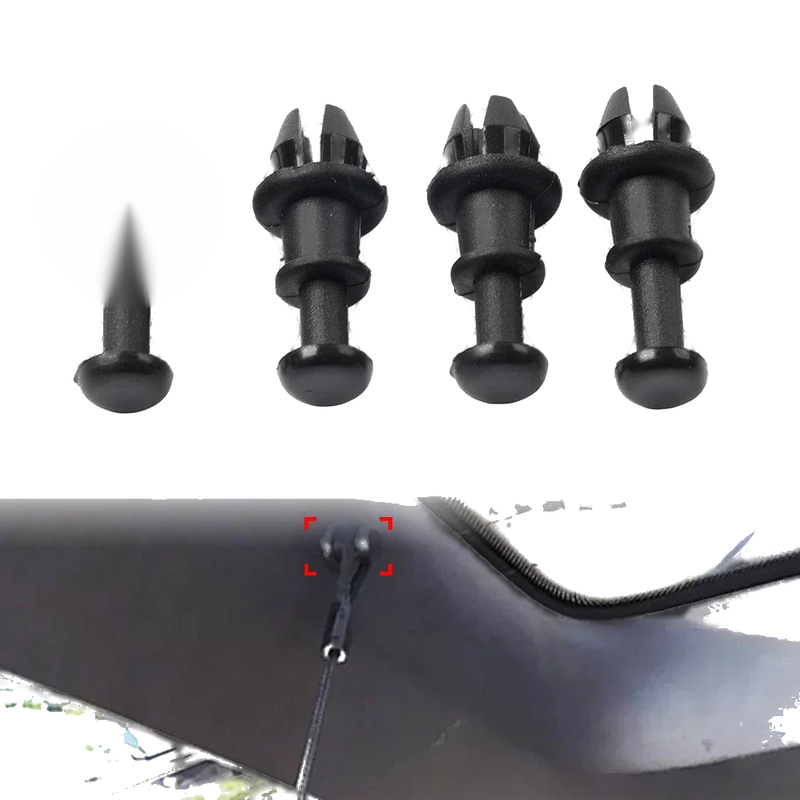 Audi A3 Q2 Q3 Q5 4 x Rear Boot Parcel Shelf String Clips (2003-2023)