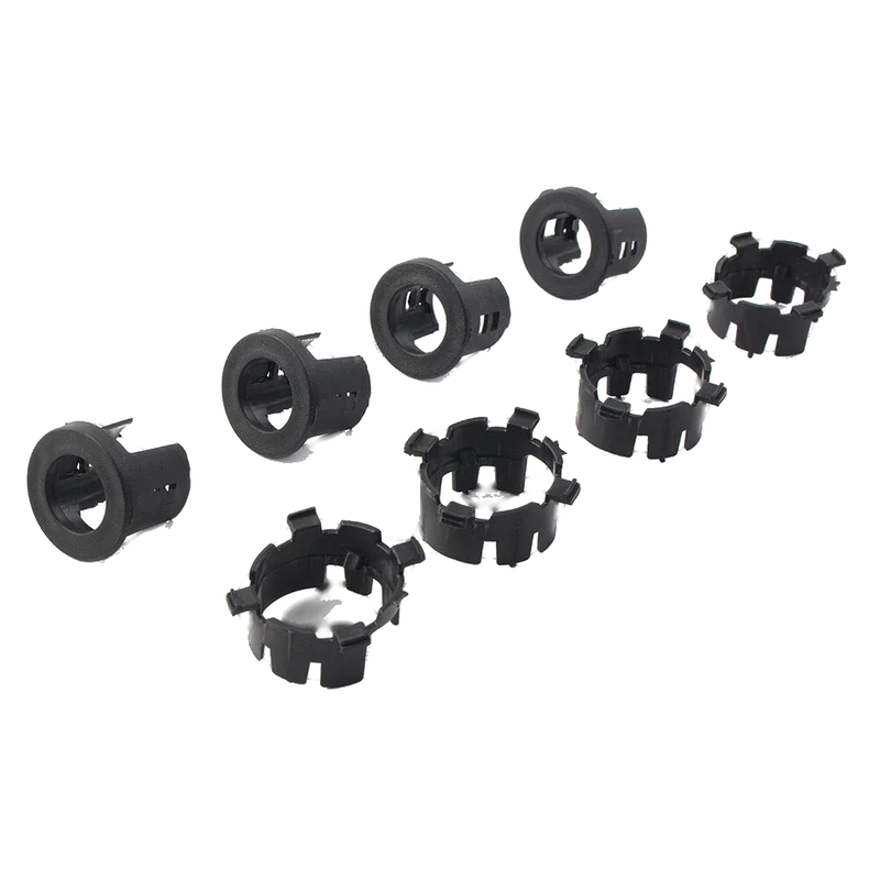 Jeep Wrangler JL JT Black Front Bumper Radar Probe Bracket (2018-2022)