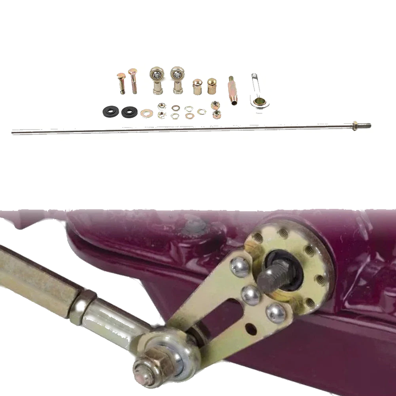 GM TH-200 / 350 / 400 21" Adjustable Transmission Column Shift Linkage (1970-1980)
