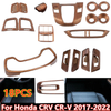Honda CRV CR-V 18x Peach Wood Grain Car Interior Cover Trim (2017–2022)