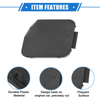Mercedes-Benz W220 S500 Rear Bumper Tow Hook Eye Hole Cover (2003-2005)