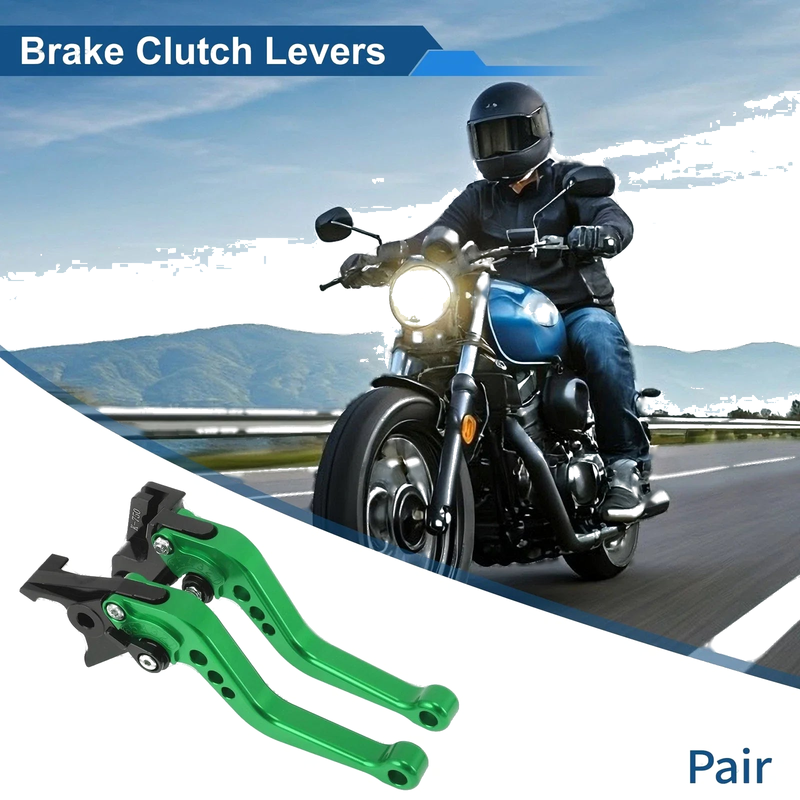 Kawasaki Z650 Adjustable Short Brake Clutch Levers (2017–2023)