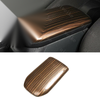 Toyota RAV4 Armrest Box Decor Cover Trim Peach Wood Grain (2019–2024)