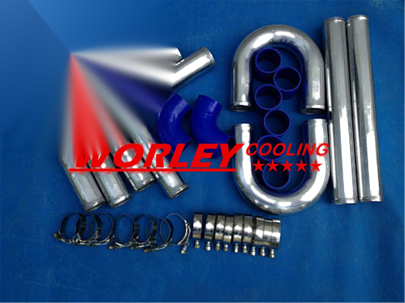 CA (2000-2005) with Piping & Hose Front Mount Intercooler 600x300x70mm