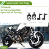 Harley Sportster Dyna Softail Touring Foot Pegs Motorcycle