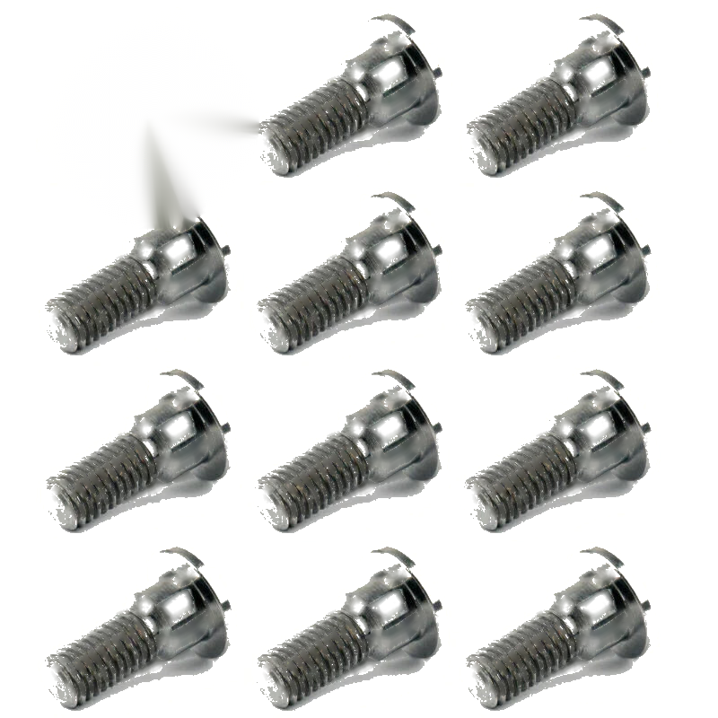 Suzuki GSXR Bandit 12 x Brake Disc Bolts M8 x 22mm Titanium TC4 (F2)