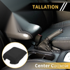 Ford F-150 (2015-2020) Microfiber Leather Black Console Lid Armrest Cover