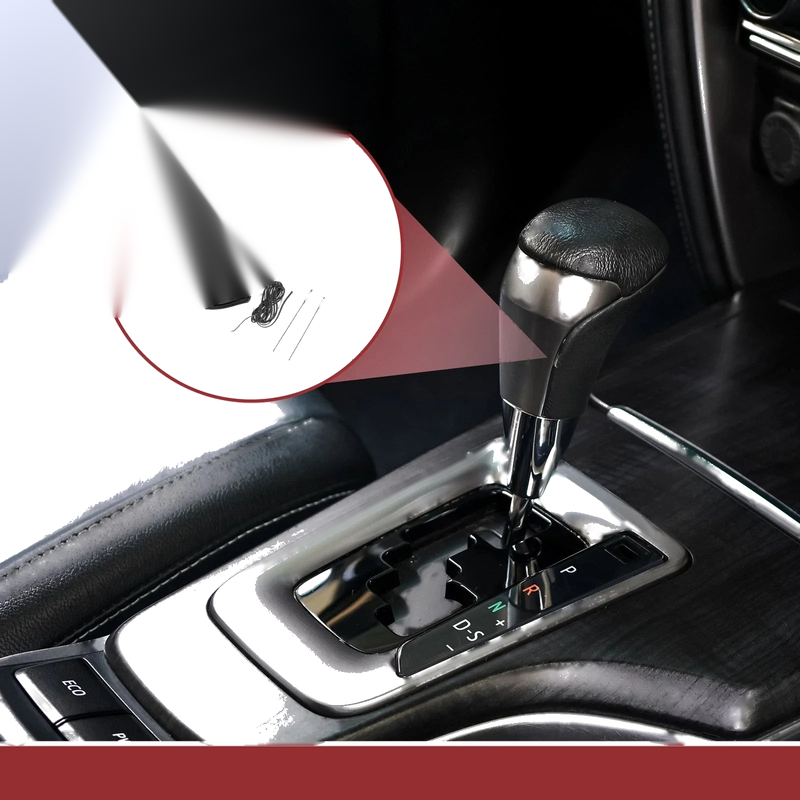 Ford Fusion (2013-2016) Black Gray Gear Shift Knob Cover