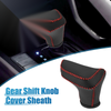 Hyundai Elantra (2021-2023) Red Stitching Automatic Gear Shift Knob Cover