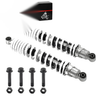 Yamaha Banshee YFZ350 springs WHITE Front Shocks Absorber 2 x (1987-2006)