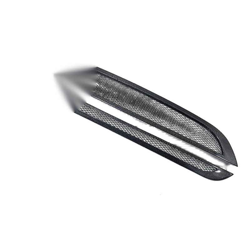 Mini Cooper R50 R53 Carbon Fiber Car Front Grill Air Outlet Net Bumper fit