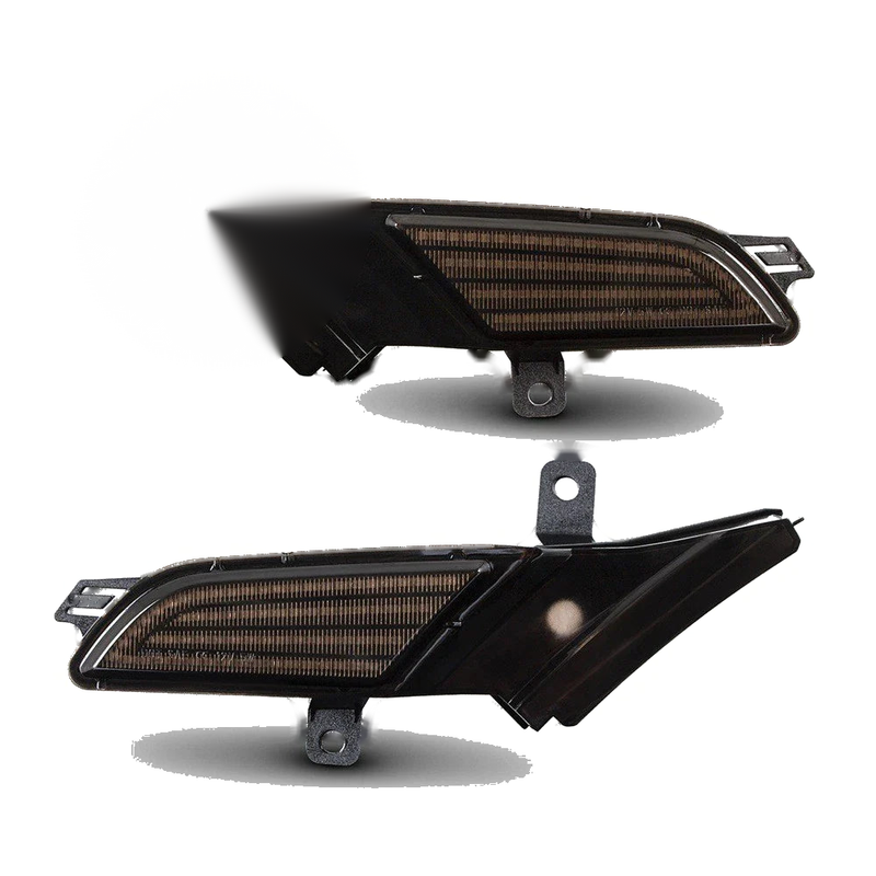 Porsche Cayenne Smoke Front LED Side Wing Marker Lights (2007–2010)
