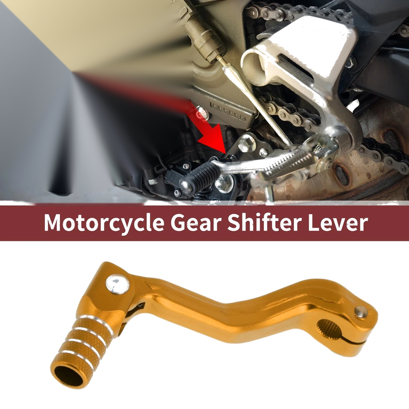 Kayo T2 Gold Tone and Silver Tone Shifter Lever / Folding