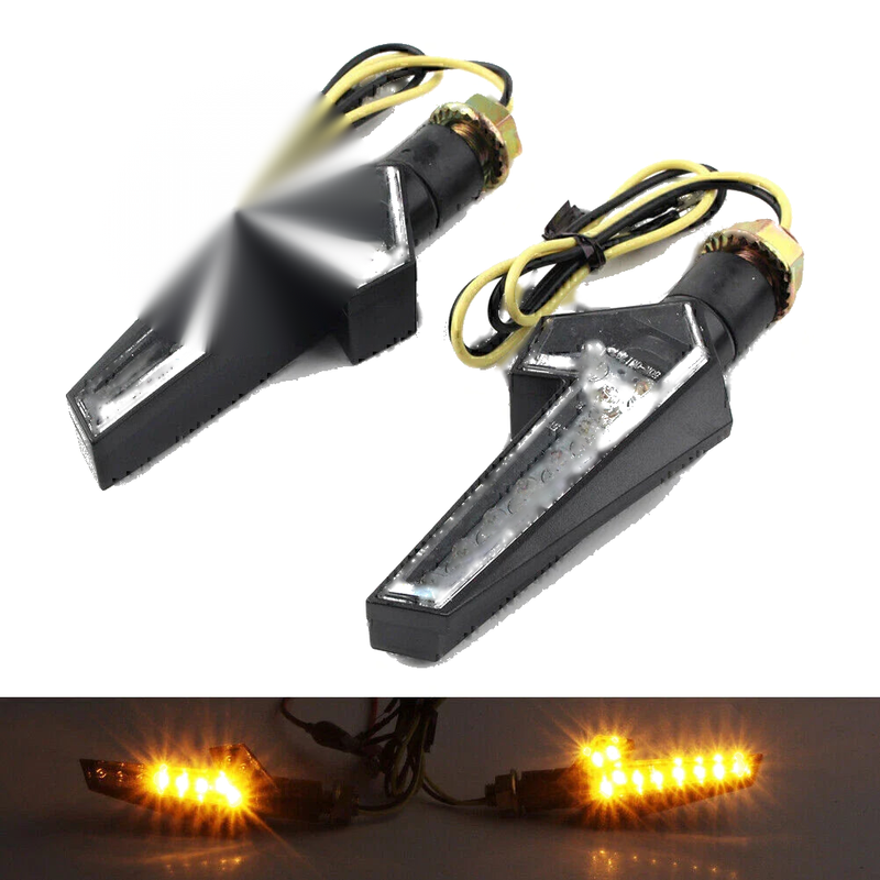 Custom Touring 10mm Bolt LED Turn Signal Lights Indicators