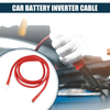 Battery Cable Car Marine Inverter 5/16-3/8 in 4 ft Red Copper