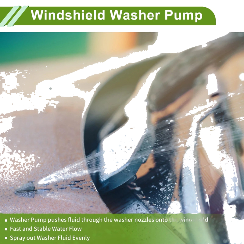 Dodge Windshield Washer Pump w/Grommet (2011-2019)