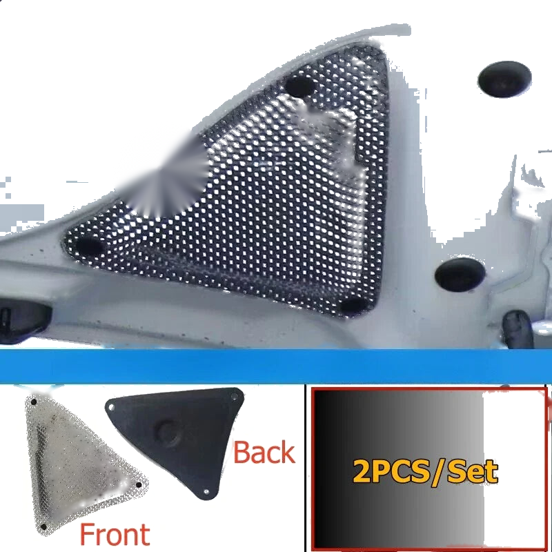 BMW X3 X4 Cotton Hood Triangle Trim Pad / 2x / (2018–2024)