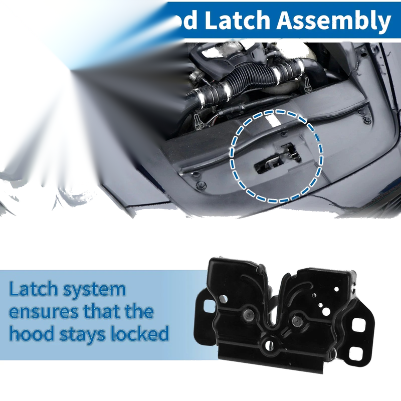 Jeep Cherokee Hood Latch Assembly (2014-2022)