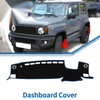 Toyota Highlander Dashboard Dash Cover Mat HUD Black Blue (2021–2024)
