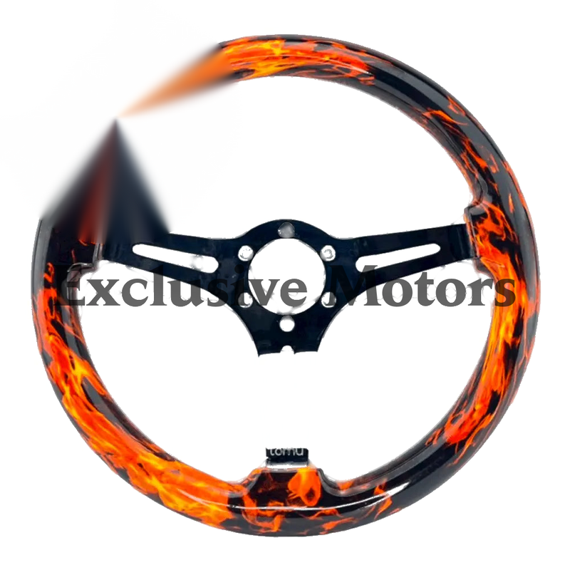 Flame Steering Wheel