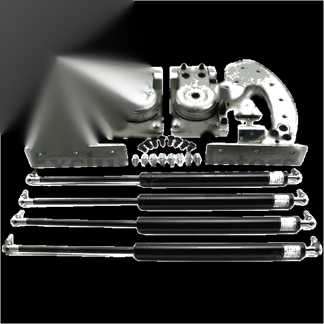 Lambo Door Hinges Kit - Vertical  Bolt On Hinge Kit