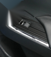 Toyota RAV4 - Black Steel 4 x Pieces Window Lift Cover Trim (2019-2023)
