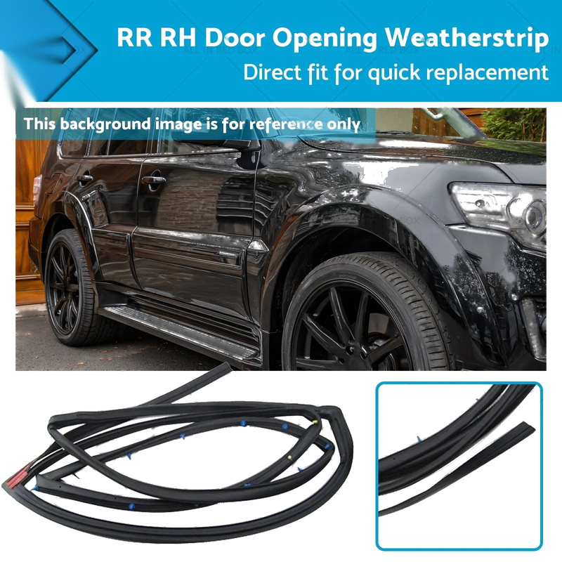 Mitsubishi Pajero V33 V36 RR RH Door Weatherstrip