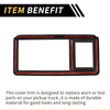Ford Maverick Carbon Fiber Dashboard Meter Frame Cover (2022-2024)