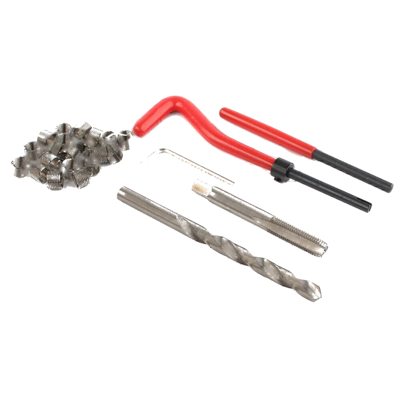 M12 Helicoil M6x1.0 Thread Repair Tool Insert Kit (25 pcs)
