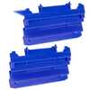 Yamaha YZ125 / X YZ250 / X Pair Blue Radiator Louvers Guards (2006–2022)