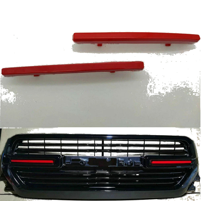 Dodge Ram 1500 Red Front Grille Insert Cover Trim (2019-2021)
