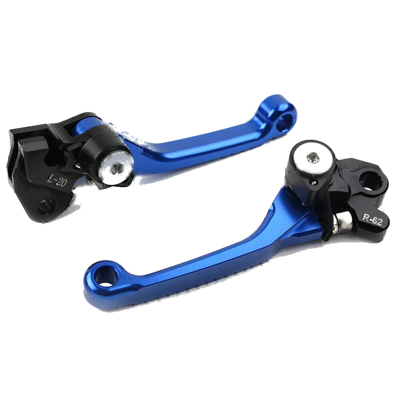 RMZ450 Blue CNC Aluminum Brake Clutch Levers (2005-2022)