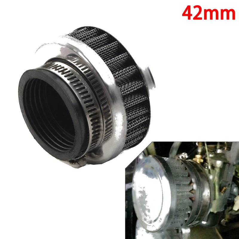 42mm Air Intake Filter Cleaner Rubber Bend