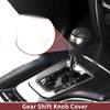 Acura TL 1 Set Pebbled Black Beige Gear Shift Knob Cover (2009-2014)