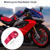 Rectangle Aluminum Alloy Hanging Hook Motorcycle Hexagon Wrench Screw Nut Red