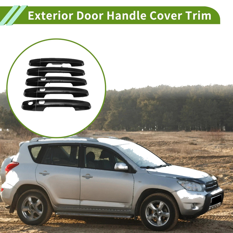 Toyota Rav4 Exterior Door Handle Cover Trim / 1 set (2009–2012)